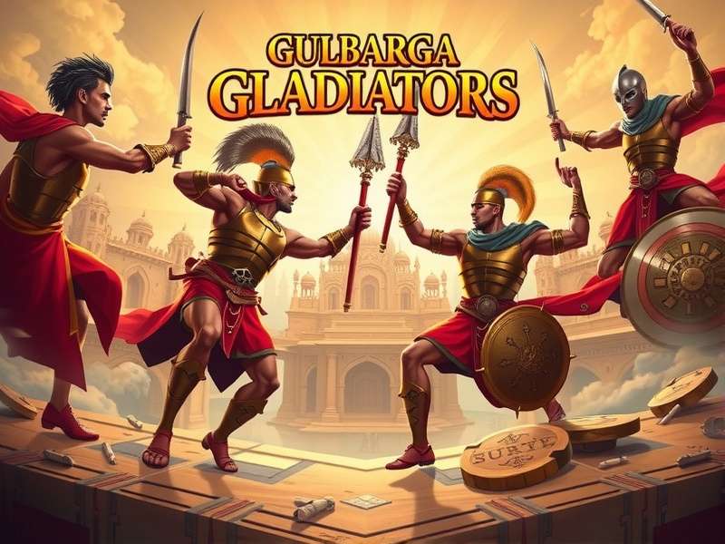 Gulbarga Gladiators Game Banner